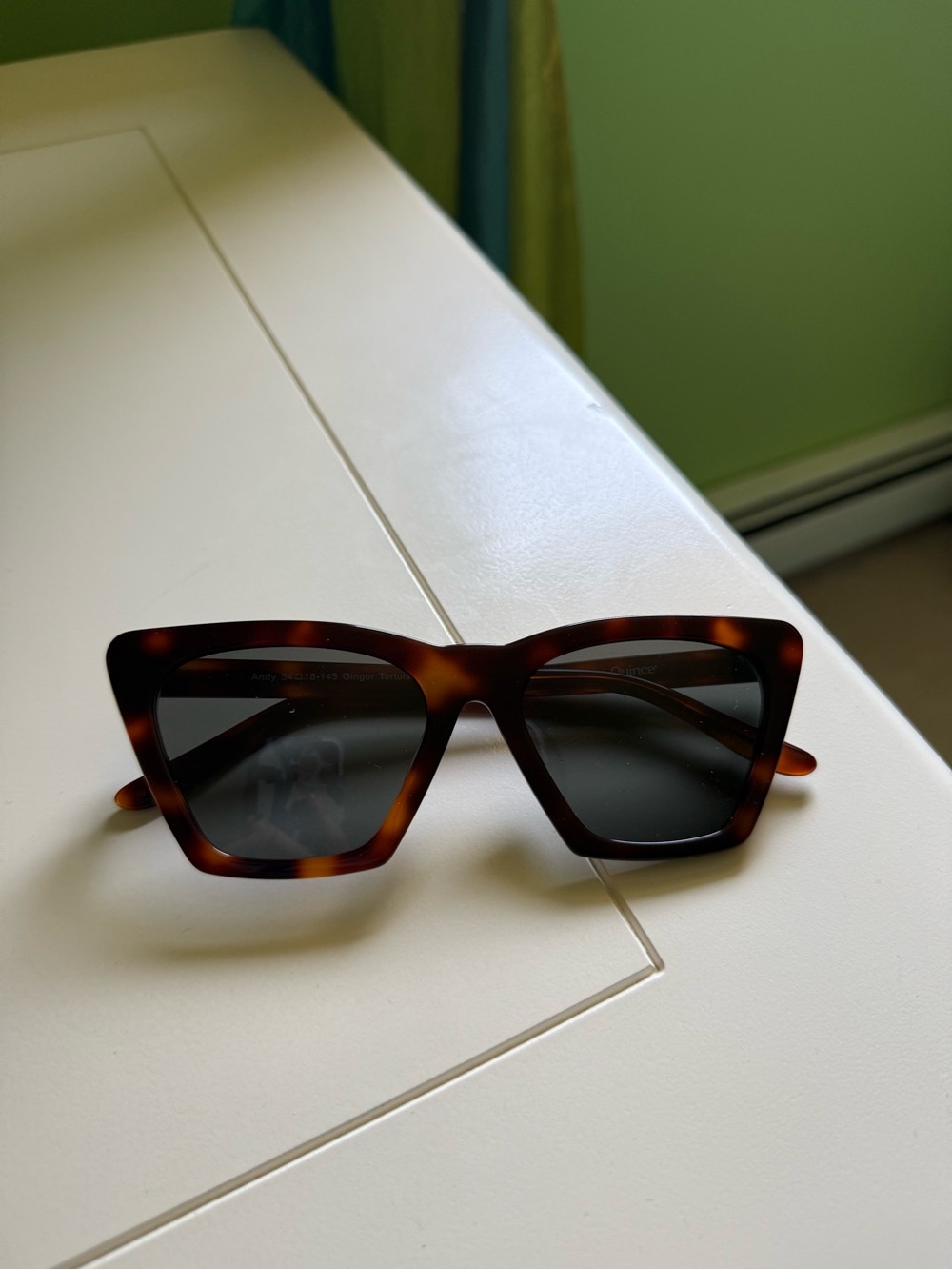 Quince Andy Polarized Acetate Sunglasses in Ginger Tortoise